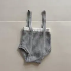 べべホリック　ニット　サロペットブルマ S