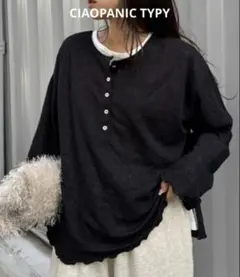 CIAOPANIC TYPY ２wayシアージャガードレースヘンリーネックTeeのサムネイル
