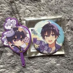 ななもり 缶バッジ キーホルダー