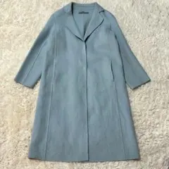 セオリーリュクス　ウール　カシミヤ　ダブルフェイスコート　38