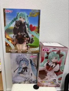 初音ミク フィギュア3点セット 新品未使用