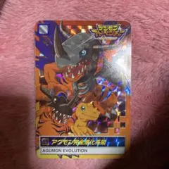 デジモンアドベンチャー ガブモン完全進化系図 カードダス デジモン
