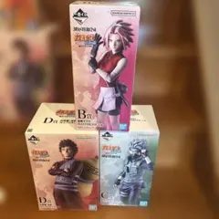ナルト 一番くじ B賞サクラ C賞カカシ D賞我愛羅 masterrise - メルカリ