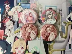 百鬼あやめ 缶バッジ セット