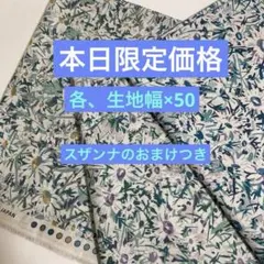 おまけつき　リバティタナローン　2026SS デイジーフィールド3種