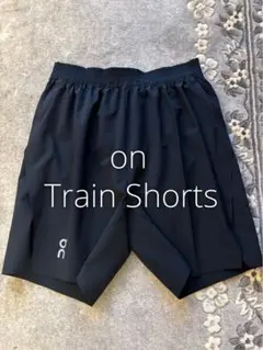 On Train Shorts メンズS 黒　トレインショーツ　ショートパンツ