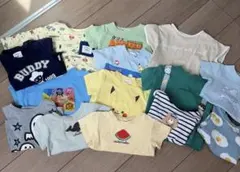 子供服 男の子用 半袖 まとめ売り 15点セットのサムネイル