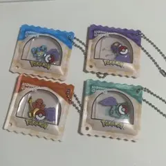 コメダ珈琲店×ポケモン 特典チャーム 4種