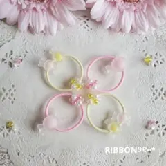 ୨୧キャンディ&キャンディセットD୨୧ヘアゴム⑅ベビー&キッズ﻿⑅ハンドメイド﻿