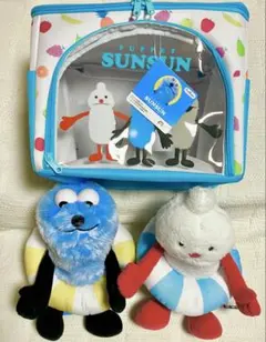 パペットスンスン ノンノン ぬいぐるみ クッション 収納ケース セット売り パペットスンスン ノンノン ぬいぐるみ 収納ケース クッション セット
