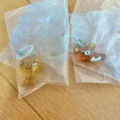 こげぱん リラックマ マスコットチャーム めじるしアクセサリー ガチャ