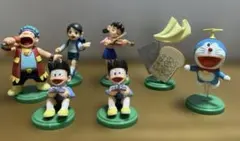 ドラえもん　チョコエッグ　フィギュア7体セット、赤塚不二夫キャラ(おそ松君など)のサムネイル