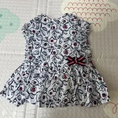プチバトー　ワンピース　74cm/12M