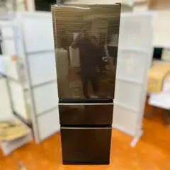 中古美品 値下げ❗️安売 三菱ノンフロン冷凍冷蔵庫 MR-CX27C-BR