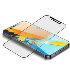 iphone12mini ガラスフィルム 全面保護フィルム 指紋防止 強化ガラス