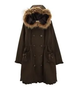 最終値下げ♡訳あり♡axes femme♡レースアップバッスルモッズコート