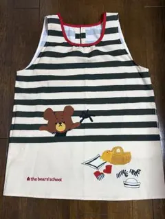 ♡the bear's school くまのがっこう♡ストライプエプロン♡