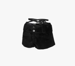 theredthread chain zip shorts black - メルカリ