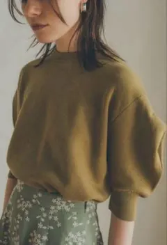 【CLANE】SQUARE TUCK SLEEVE KNIT TOPS サイズ2のサムネイル