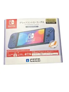 新品未使用　グリップコントローラー Fit ミッドナイトブルー　ホリ