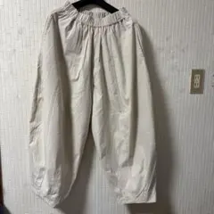 ポリエステル100%サルエルパンツ (新品未使用)