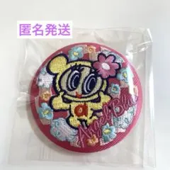 ナルミヤキャラクターズ　刺繍缶バッジ　ハナちゃん　匿名発送