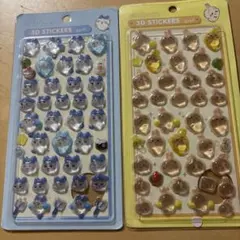 ドロップシール　ちいかわ、うさぎ　二枚セット