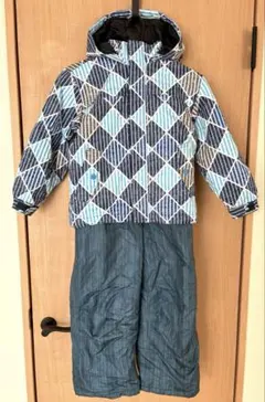 CCLTEAM スノーウェア 120cm 上下セット ブルー、ネイビー　男女兼用