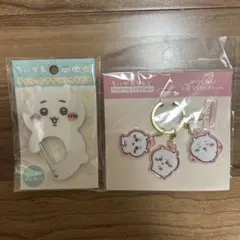 ちいかわ　ダイカットアクリルカラビナ　東京みやげ分けられる!3連アクリルチャーム