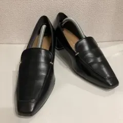 【美品】Le Talon　ルタロン　スクエアローファーパンプス　ビットローファー