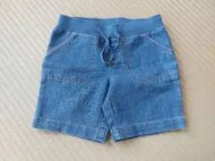 デニムブルー ショーパン