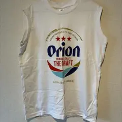 【未使用に近い】Orion オリオンビール ノースリーブ ホワイト L