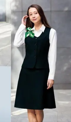 【新品】アンジョア　事務服　上下セット