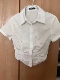 SHEIN ホワイト 半袖シャツ