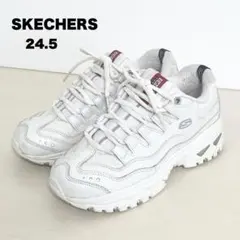 Skechers 厚底スニーカー ホワイト 2250 ENERGY 24.5