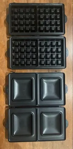 ビタントニオ　ワッフル&ホットサンドベーカー用　ワッフル型　ホットサンド型のサムネイル