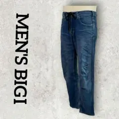 MEN'S BIGI デニムパンツ ダメージジーンズ ジョグジーンズ風 (SS)のサムネイル