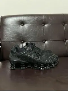 NIKE SHOX TL 27.5cm Black Max Orange