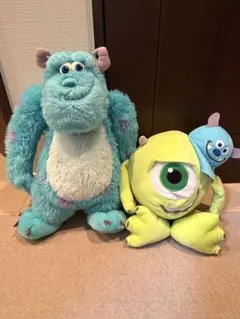 モンスターズ・インク ぬいぐるみセット サリーとマイク