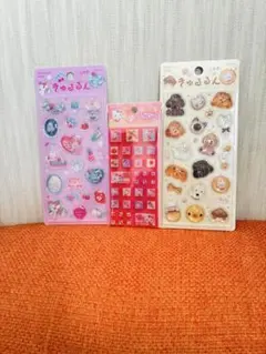 「新品正規品」きゅるるんシール キティタイルシールセット