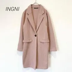 イング INGNI コットン チェスターコート ジャケット 春 羽織り M
