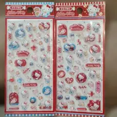 キティ ボンボンドロップシール 二点セット