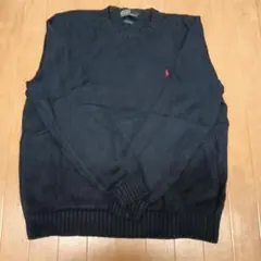 Polo by Ralph Lauren ネイビーセーター L