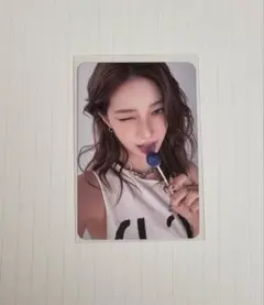 LE SSERAFIM spaghetti コンパクト盤 カズハ トレカ