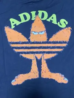 【激レア】adidas モンスタートレフォイル　ロゴ　tシャツ 黒　L XL