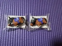 【新品】　ぷっくりラバーフィギュア　タイトルホルダー　2個セット