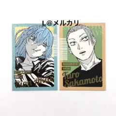 サカモトデイズ ︎ ︎坂本 ︎ ︎赤尾 ︎ ︎箔押しポストカードコレクション