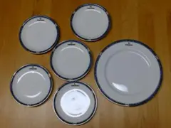 ゲラルディーニ GHERARDINI　大皿(23.5cm)１＆小皿(15cm)５のサムネイル