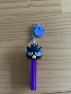 PEZ✖️はぴだんぶい　バッドばつ丸 キーホルダー