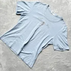 CORDIER✨️水色✨️L✨️半袖✨️ デザインカットソーのサムネイル